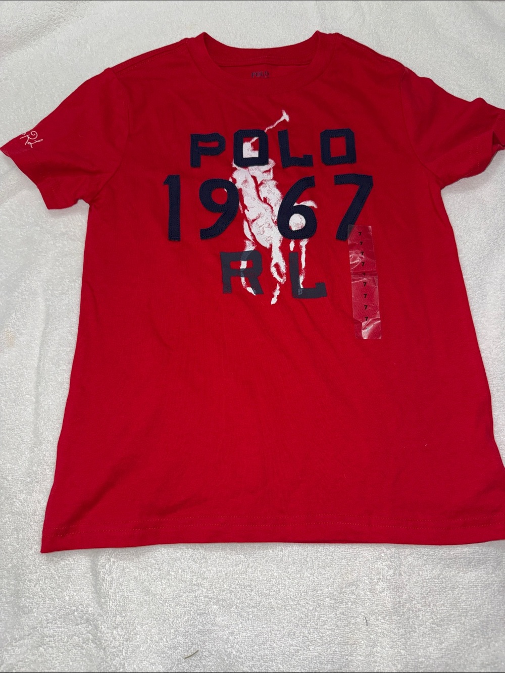 Polo by Ralph Lauren Red Graphic Logo T-Shirt SS